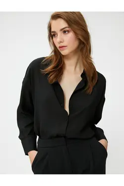 پیراهن پایه آستین بلند Relax Fit - یاری شاپ