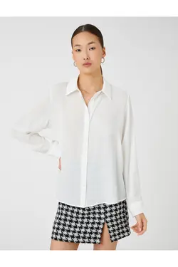 پیراهن پایه آستین بلند دکمه دار - یاری شاپ