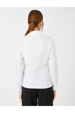 پیراهن پایه آستین بلند دکمه دار - یاری شاپ