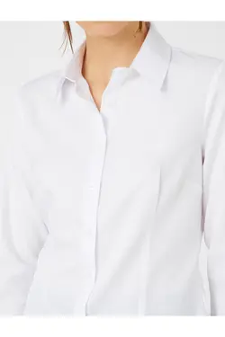 پیراهن پایه آستین بلند دکمه دار - یاری شاپ