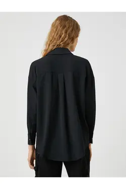 پیراهن پایه آستین بلند دکمه دار - یاری شاپ