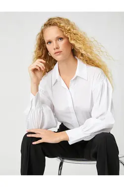 پیراهن پایه با آستین بادکنکی - یاری شاپ