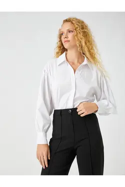 پیراهن پایه با آستین بادکنکی - یاری شاپ