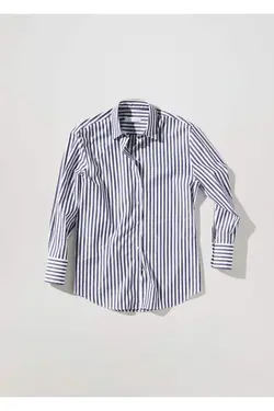 پیراهن پوپلین راه راه منظم - یاری شاپ