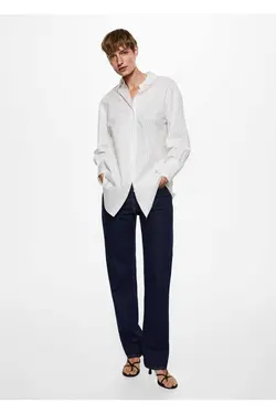 پیراهن پوپلین سنگ استراس - یاری شاپ