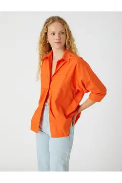 پیراهن پوشاک زنانه 3WAK60012PW نارنجی نارنجی - یاری شاپ