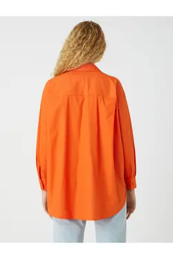 پیراهن پوشاک زنانه 3WAK60012PW نارنجی نارنجی - یاری شاپ