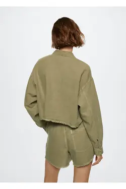 پیراهن ترکیبی کتان و پنبه - یاری شاپ