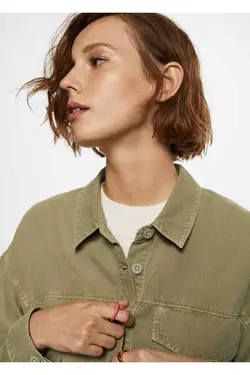 پیراهن ترکیبی کتان و پنبه - یاری شاپ