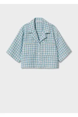 پیراهن تویید علامت دار - یاری شاپ