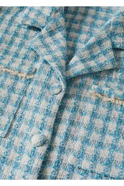 پیراهن تویید علامت دار - یاری شاپ