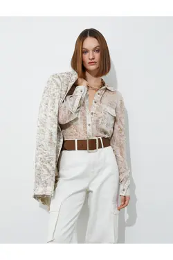 پیراهن جیبی آستین بلند - یاری شاپ