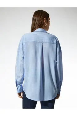 پیراهن جیبی برش ریلکس - یاری شاپ