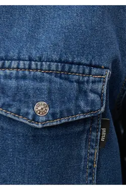 پیراهن جین آبی تیره لوین 1210477-85042 - یاری شاپ