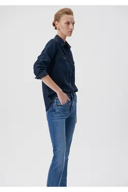 پیراهن جین جوهر طلایی فریا زنانه 122748-23171 - یاری شاپ
