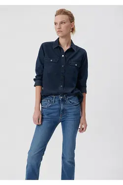 پیراهن جین جوهر طلایی فریا زنانه 122748-23171 - یاری شاپ