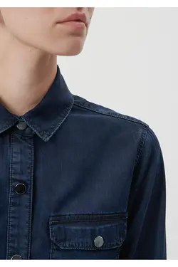 پیراهن جین جوهر طلایی فریا زنانه 122748-23171 - یاری شاپ