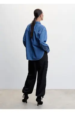 پیراهن جین سایز بزرگ - یاری شاپ