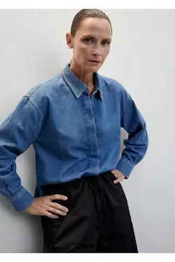 پیراهن جین سایز بزرگ - یاری شاپ