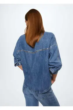 پیراهن جین میخ دار - یاری شاپ