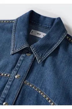 پیراهن جین میخ دار - یاری شاپ