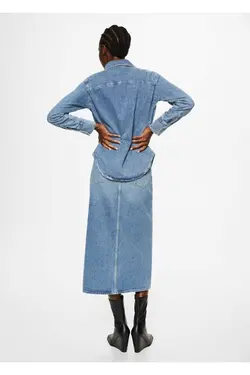 پیراهن جین نخی - یاری شاپ