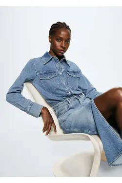 پیراهن جین نخی - یاری شاپ