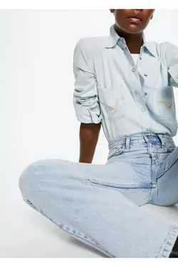 پیراهن جین نخی - یاری شاپ