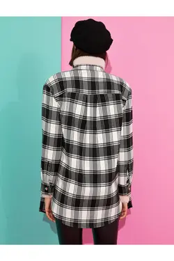 پیراهن چهارخانه سایز بزرگ - یاری شاپ