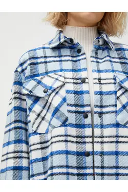 پیراهن چوب‌دار با جیب و گیره - یاری شاپ