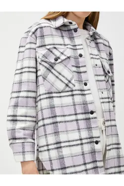 پیراهن چوب‌دار با جیب و گیره - یاری شاپ