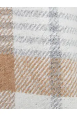 پیراهن چوبی سایز بزرگ با جزئیات جیب دکمه دار - یاری شاپ