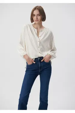 پیراهن خال خالی طلایی سایز بزرگ / برش پهن 1210490-85320 - یاری شاپ