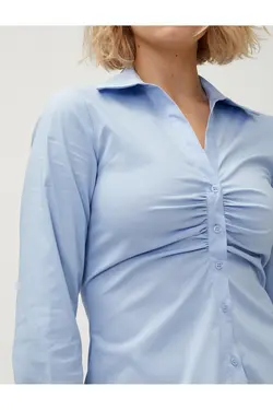 پیراهن دراپه آستین بلند مناسب باریک - یاری شاپ