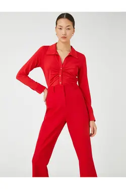 پیراهن دراپه آستین بلند مناسب باریک - یاری شاپ