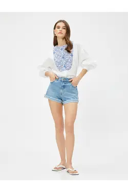 پیراهن دوزی سنتی یقه نخی - یاری شاپ