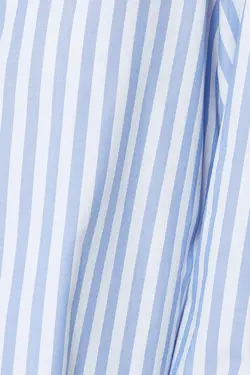 پیراهن راه راه آبی زنانه - یاری شاپ