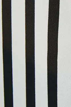 پیراهن راه راه مشکی زنانه - یاری شاپ