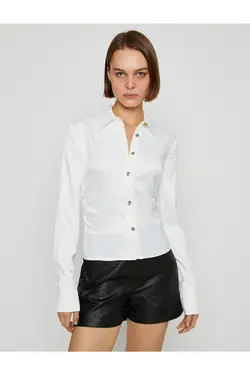 پیراهن روکش فلزی طلایی - یاری شاپ