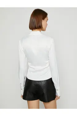 پیراهن روکش فلزی طلایی - یاری شاپ