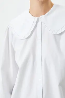 پیراهن زنانه آف سفید 4WAK60541UW - یاری شاپ