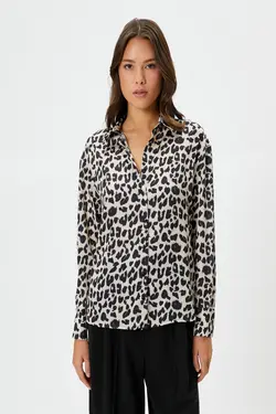 پیراهن زنانه طرح پلنگ - یاری شاپ