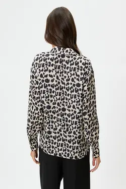 پیراهن زنانه طرح پلنگ - یاری شاپ