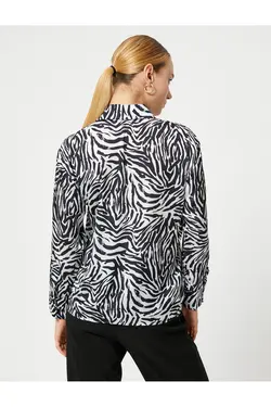 پیراهن زنانه طرح پلنگ - یاری شاپ