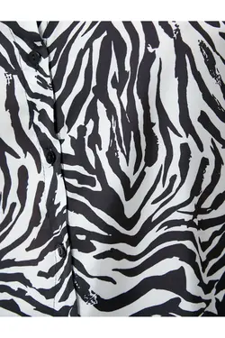 پیراهن زنانه طرح پلنگ - یاری شاپ