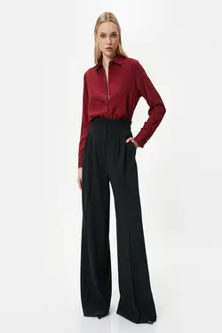 پیراهن زنانه قرمز Claret 4WAK60483UW - یاری شاپ