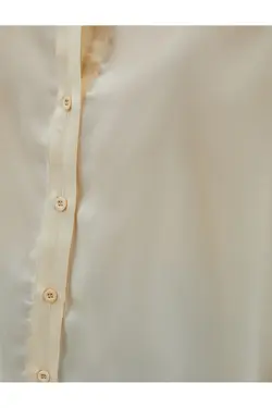 پیراهن ساتن Relax Fit آستین بلند - یاری شاپ