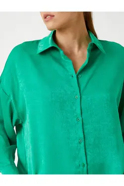 پیراهن ساتن آستین بلند - یاری شاپ