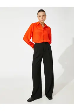 پیراهن ساتن پایه آستین بلند - یاری شاپ