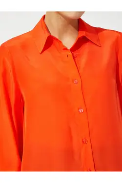 پیراهن ساتن پایه آستین بلند - یاری شاپ